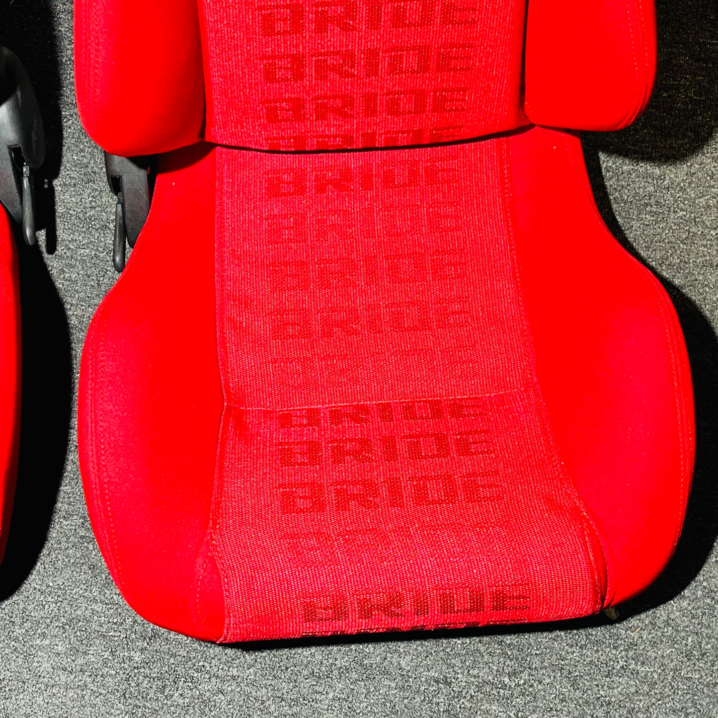 Bride Racing Red Edition Bucket Seat | Aggressive Motorsport Feel
