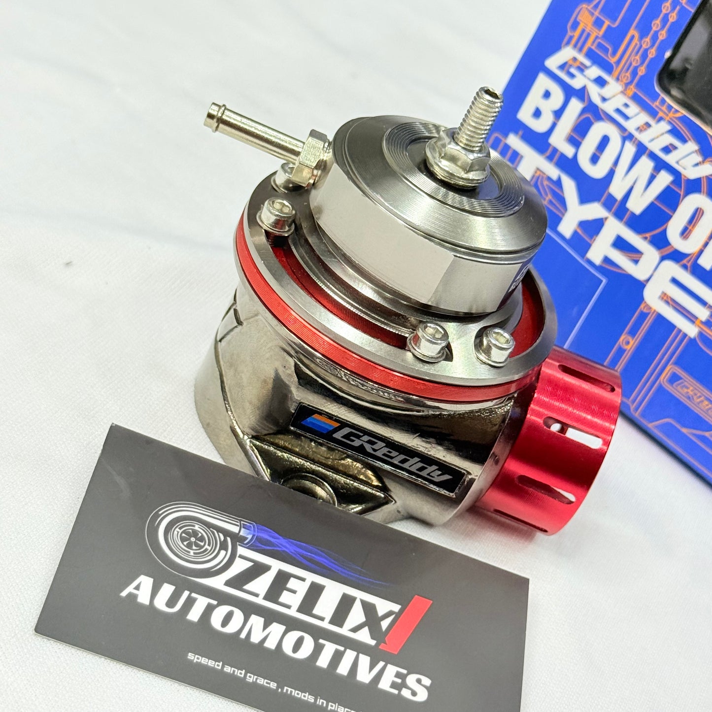 GReddy Type RZ Aftermarket Blow-Off Valve | High-Performance Universal Turbo BOV