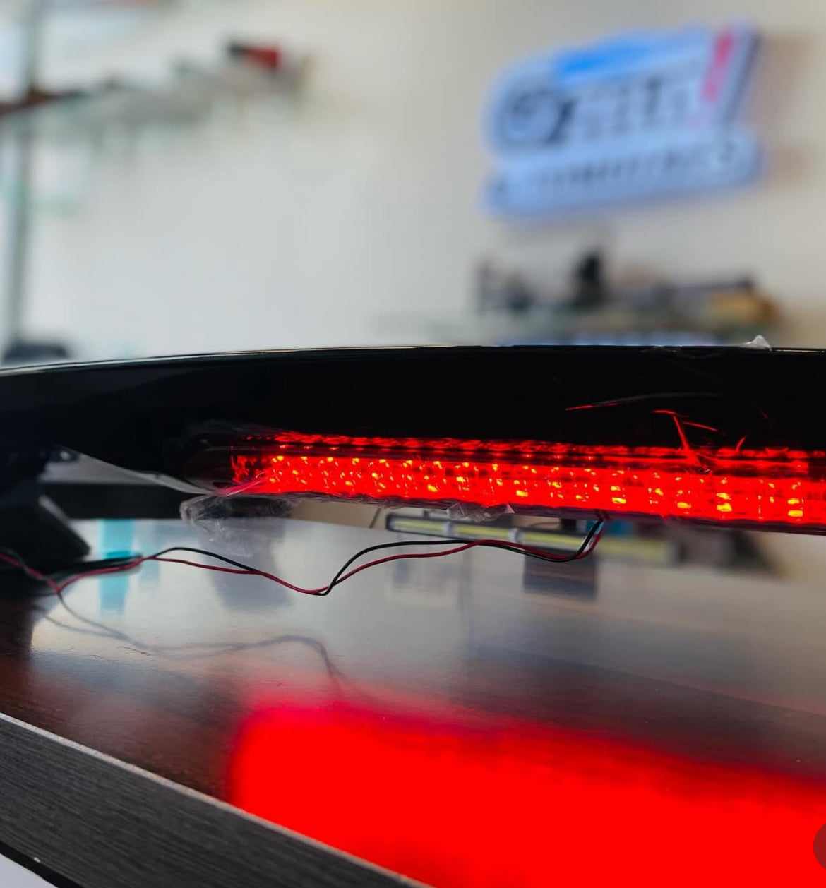 Universal Sedan Spoiler with Brake Light | Premium ABS Build Fits Gen 1 Models