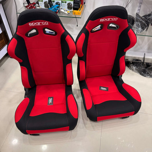 SPARCO R100 Aftermarket Recliner Bucket Seat (Pair)