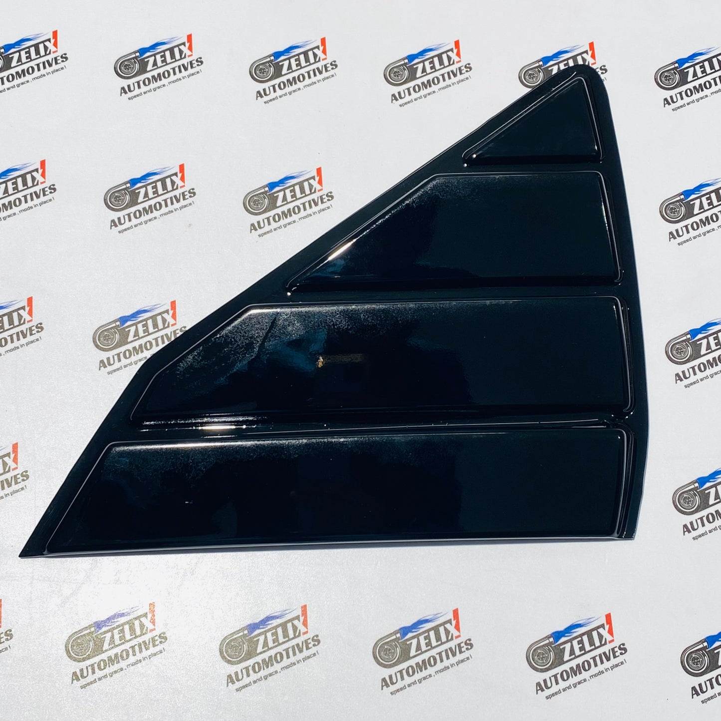 Kia Seltos Rear Window Louvers | Premium ABS Vent Shades