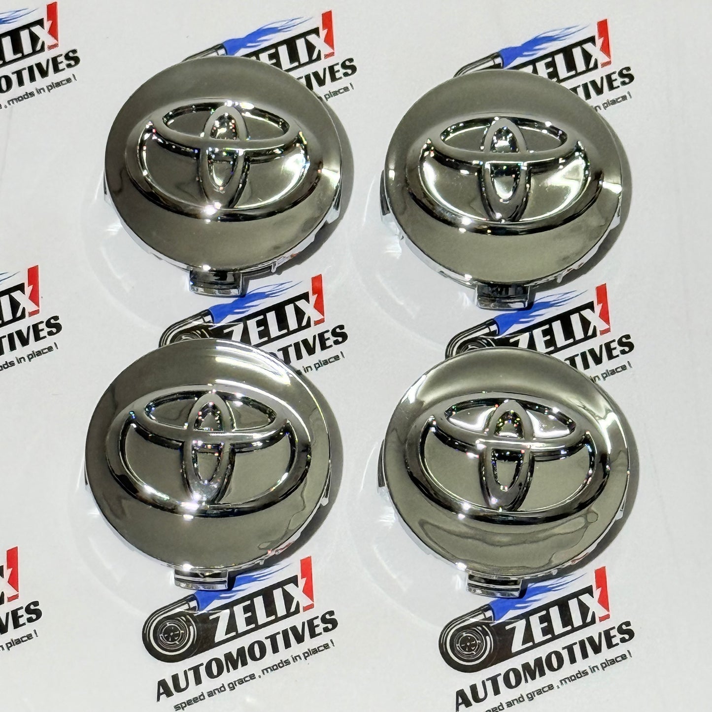 Toyota Wheel Center Caps – Premium OEM-Style Replacement Set