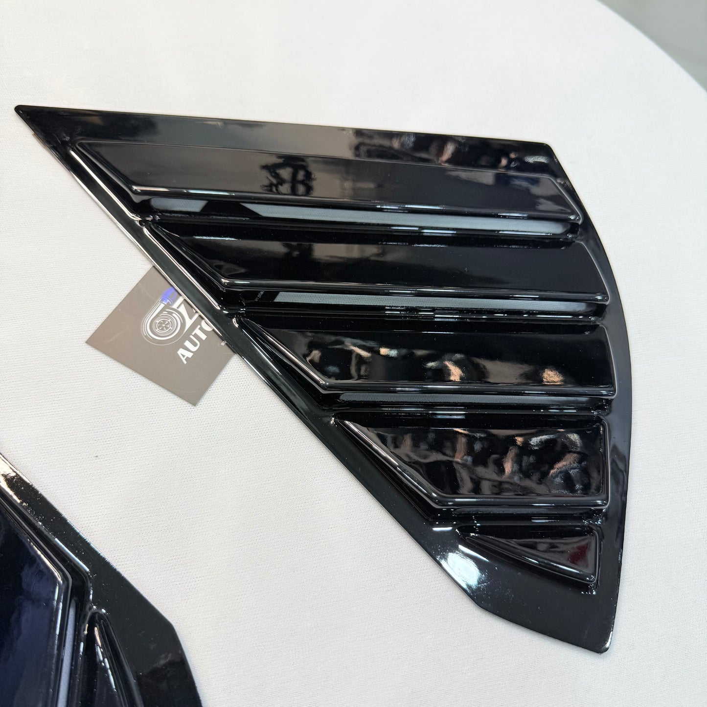 Glossy Black window louvers for Suzuki Fronx