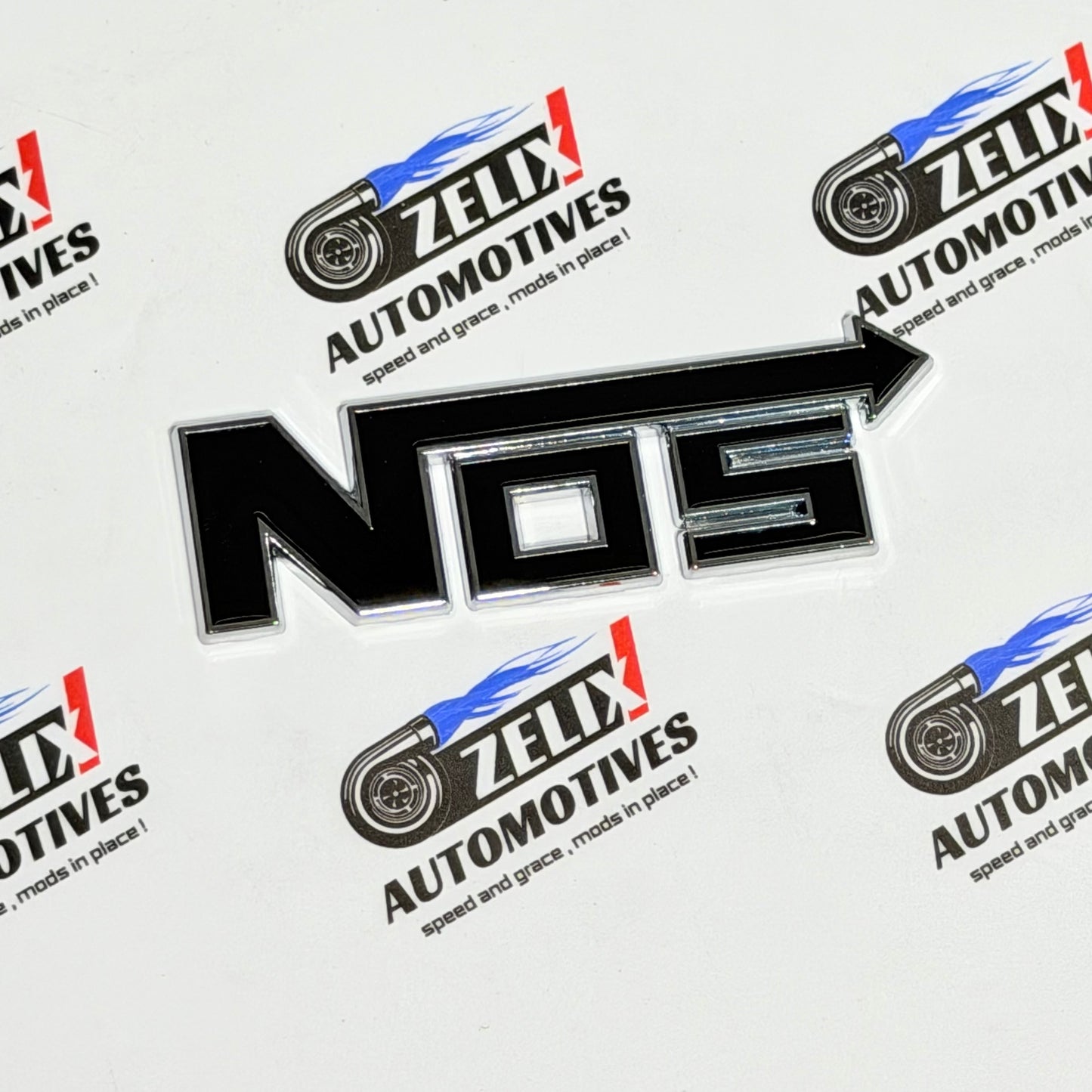 NOS Car Stickers | Sporty Design suitable for all cars in Multi-Color Options