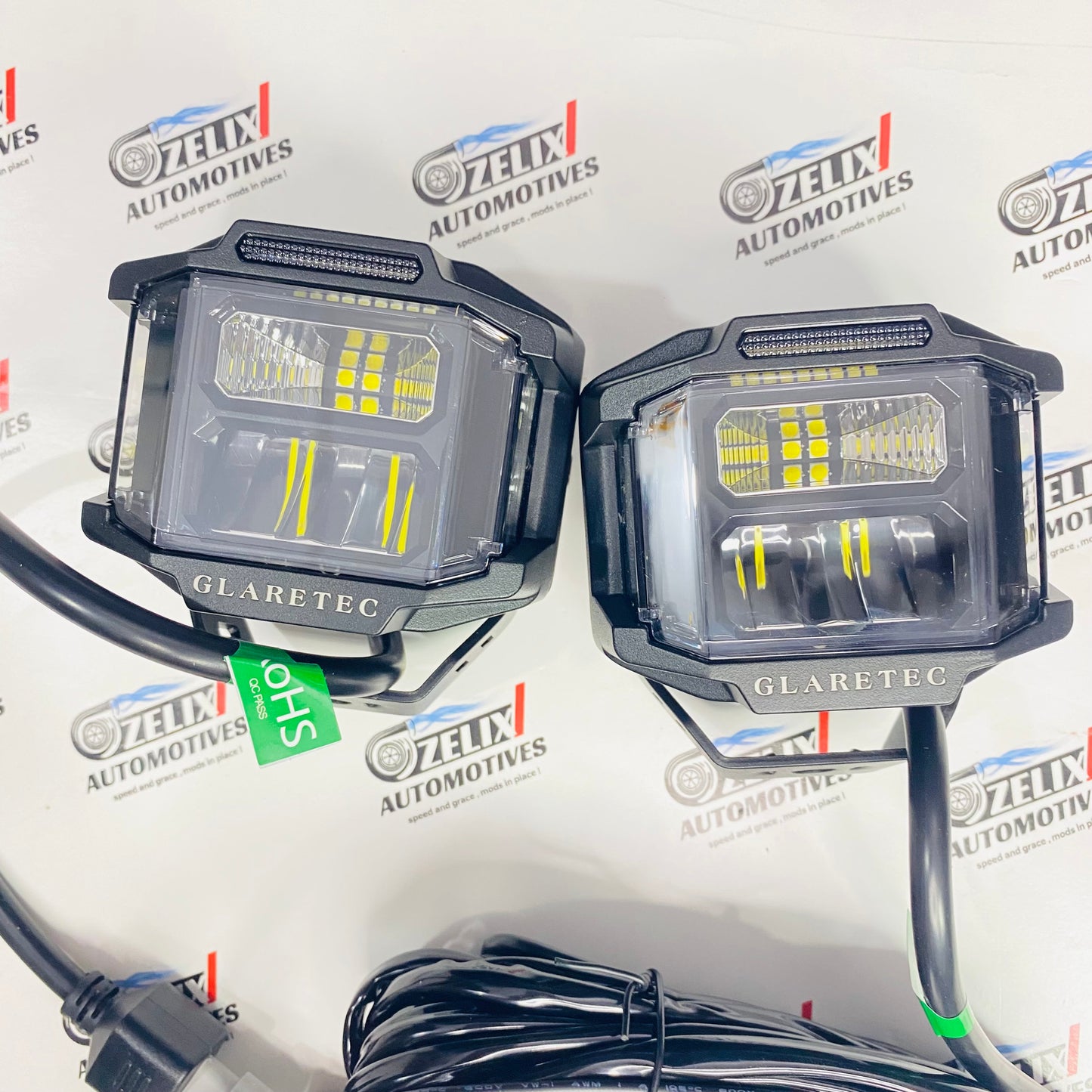 LED Auxiliary Lights | Universal High-Performance Dual Beam Set (2PCS)