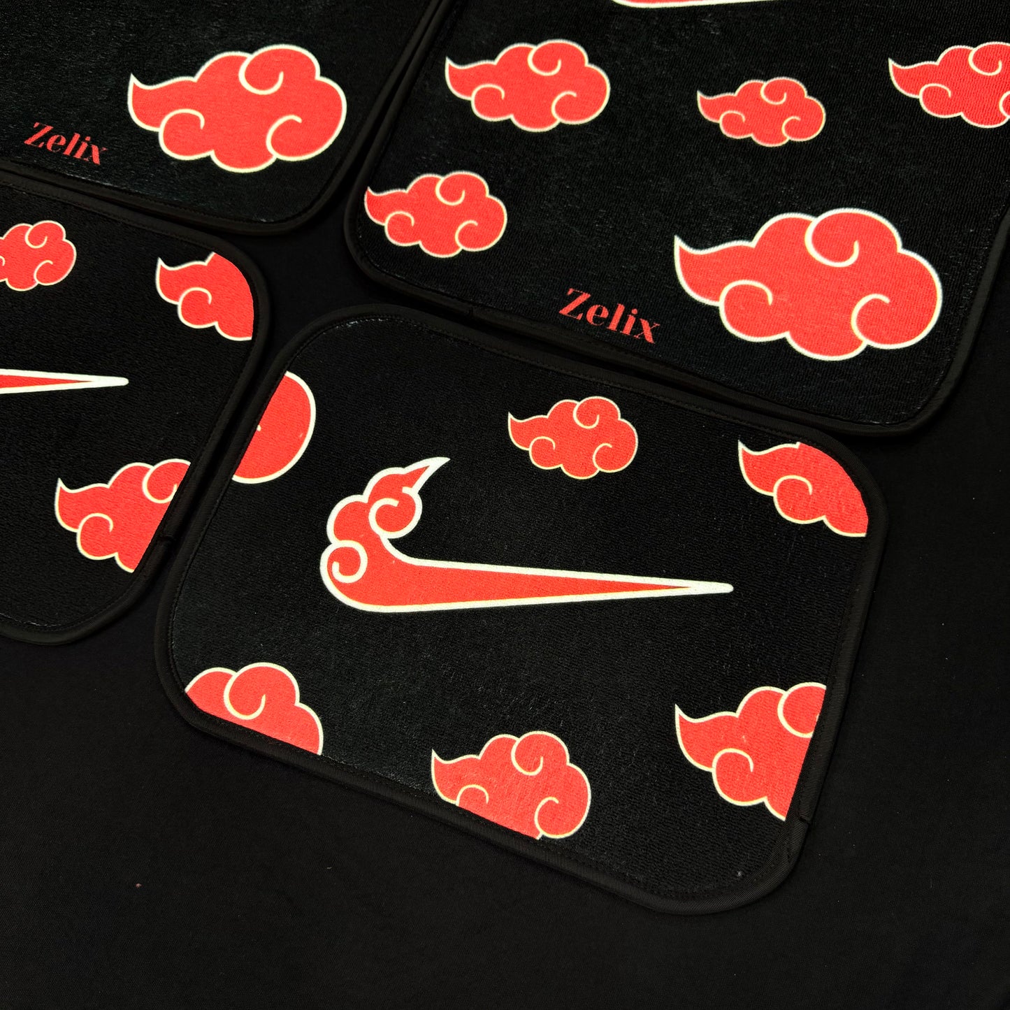 Akatsuki Cloud Design Car Mats | Universal