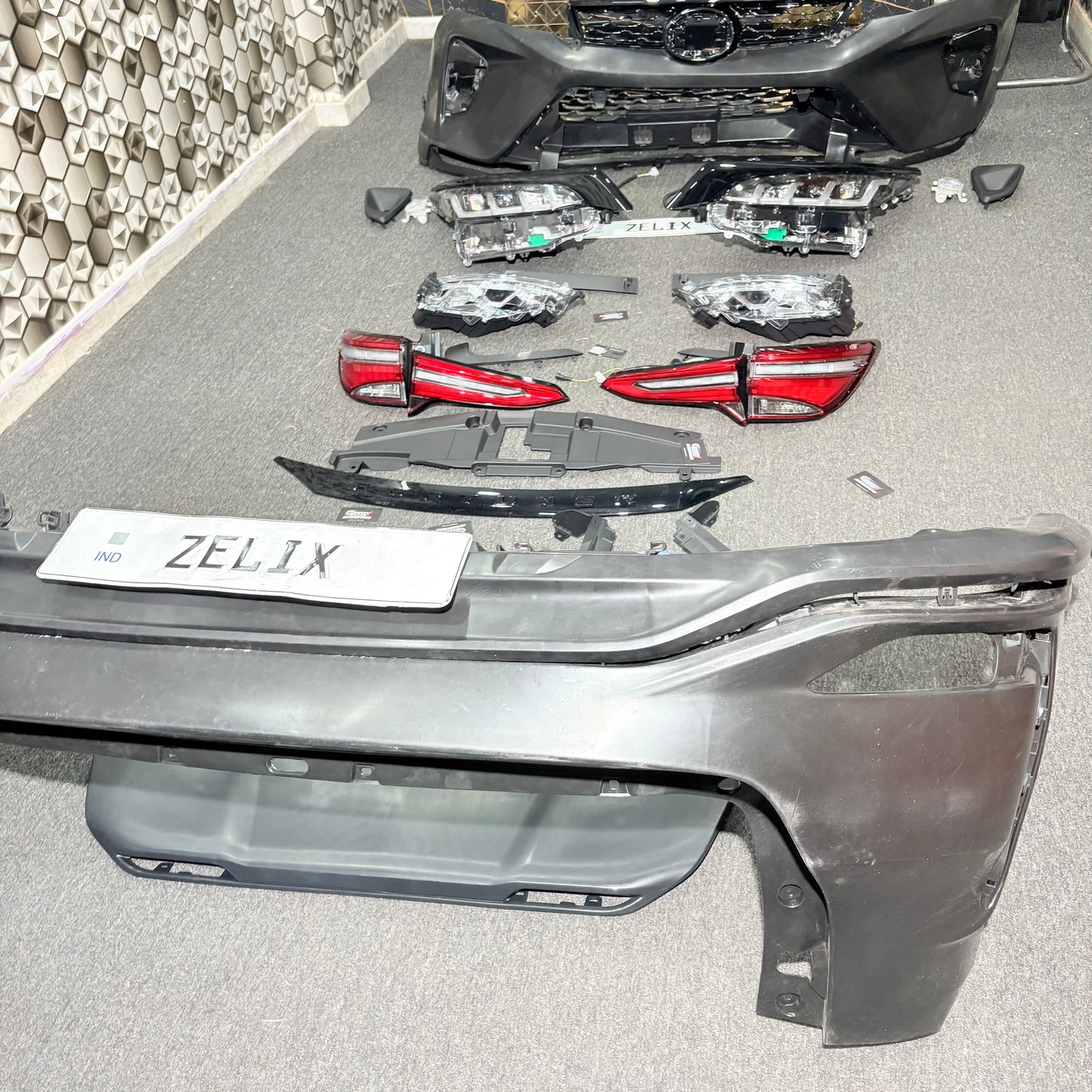 Toyota Fortuner Legender Conversion Body Kit | 2016+ Model Upgrade