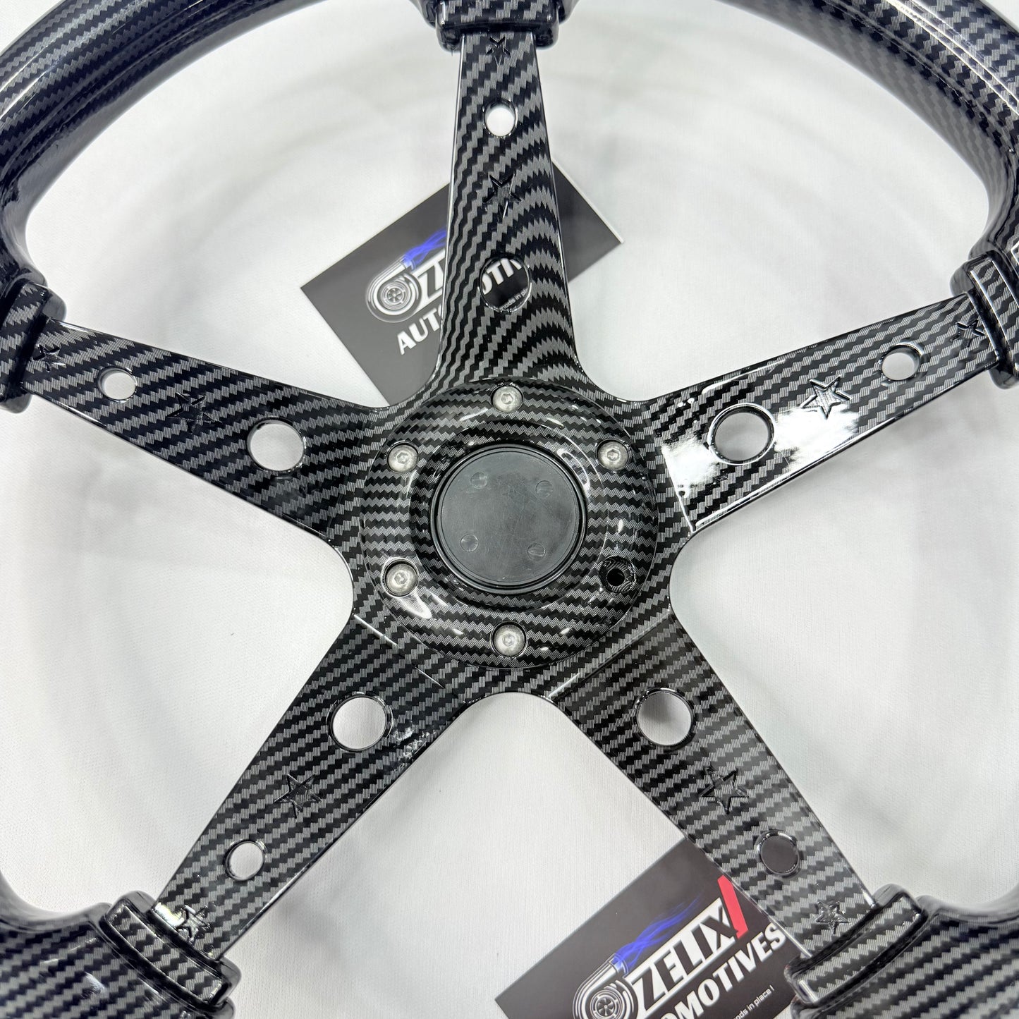 SPARCO 14 Inch 5 Spoke Carbon Steering Wheel