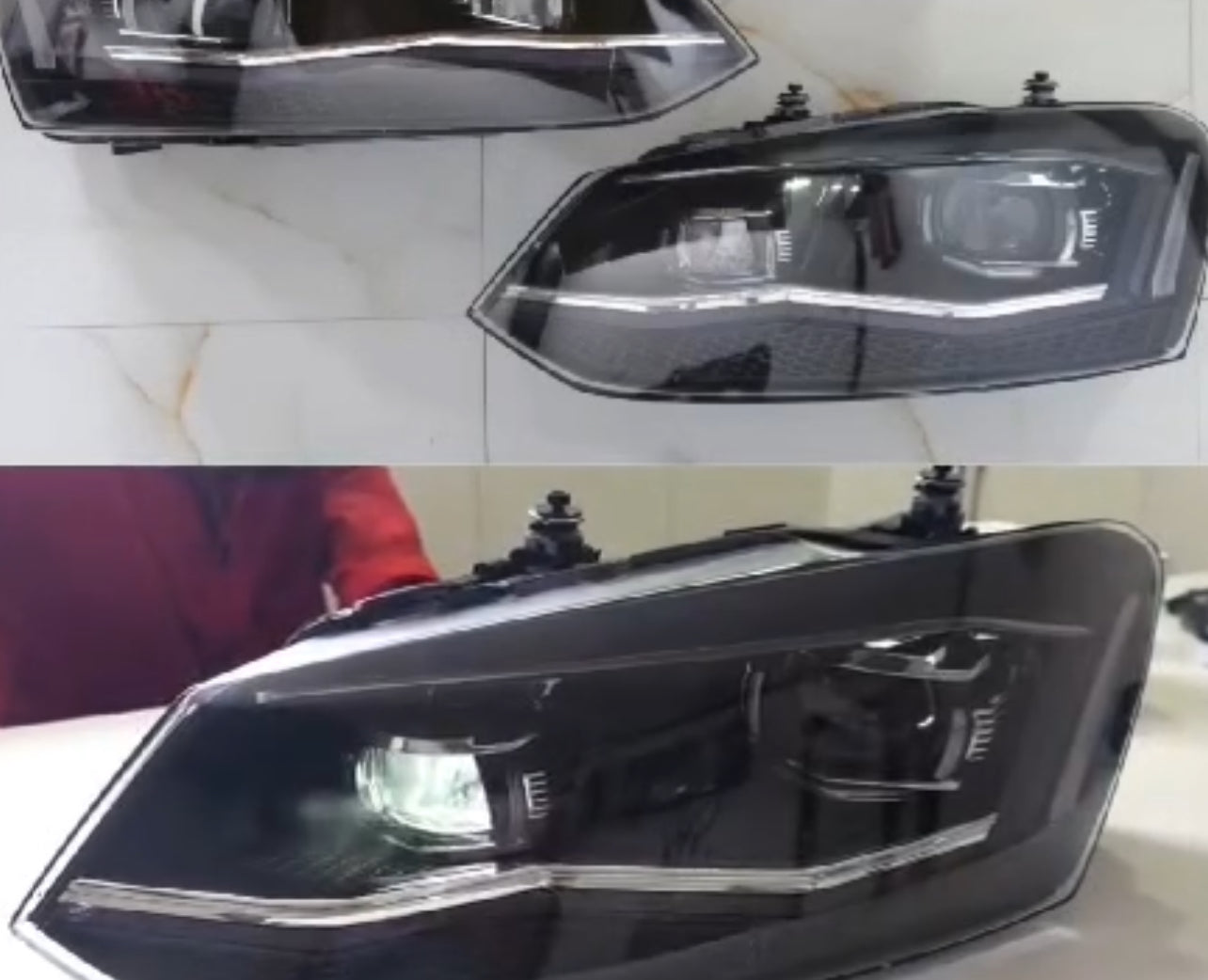 Polo And Vento Angel Eye Head Lights | Aftermarket