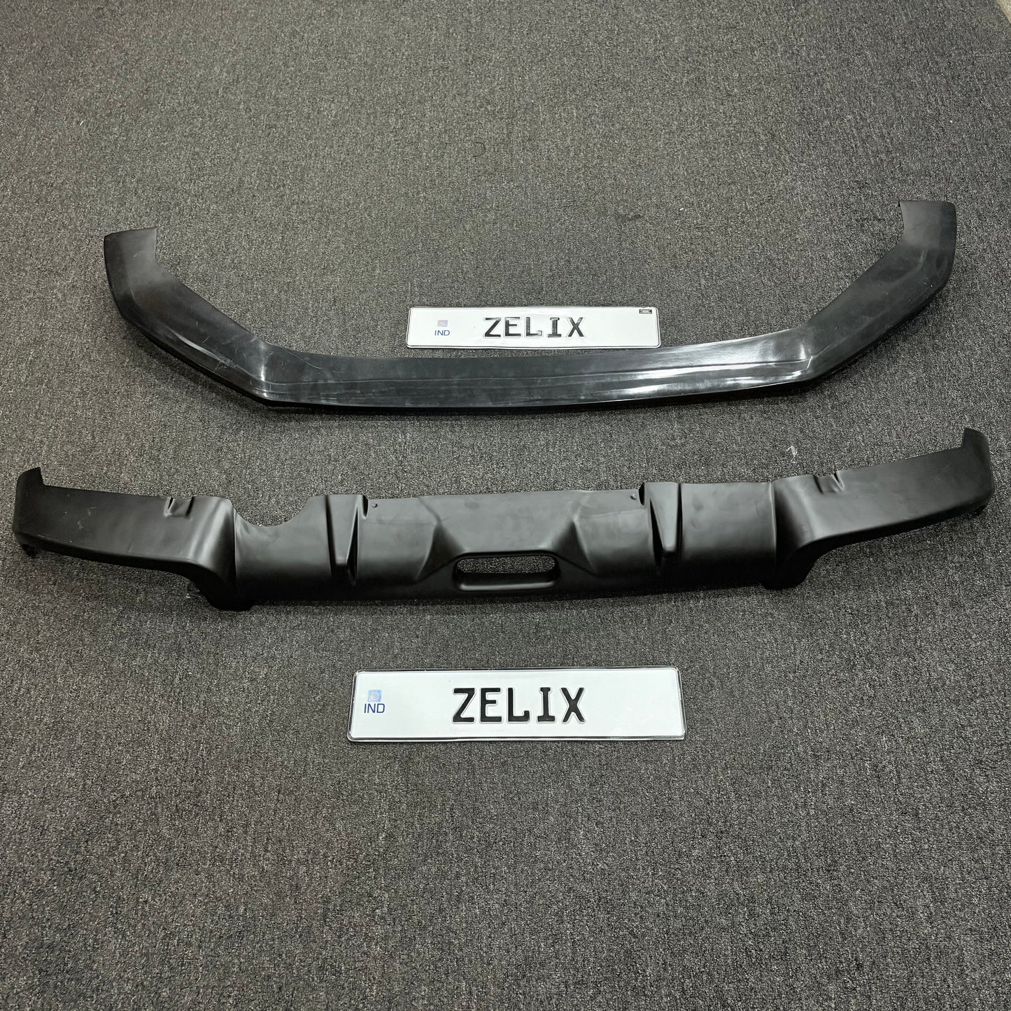Maruti Suzuki Swift Front and Rear Bumpers Kit | Aftermarket ABS Built ( Fits 2016-2022 Models )