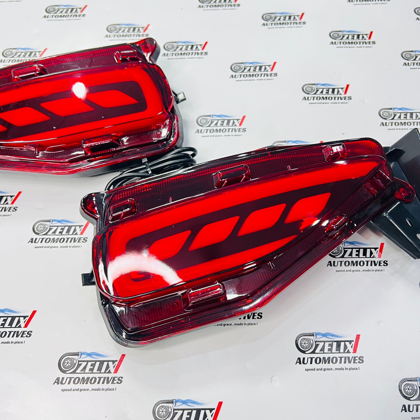 Fortuner LED Reflector Lights | Aftermarket Brake And Running Light