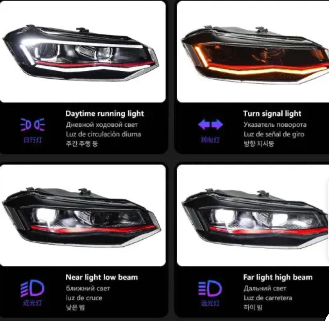 VW Polo / Vento Angel Eye Headlights