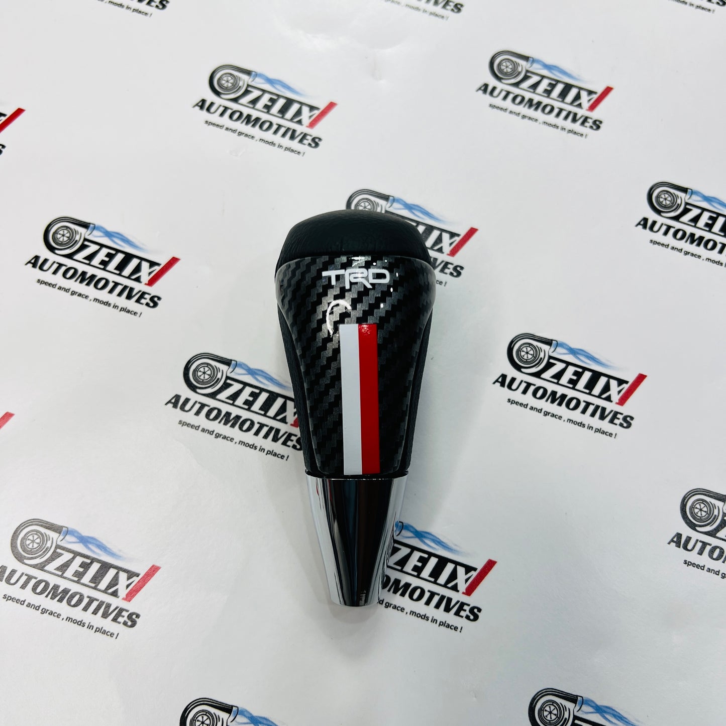 TRD Carbon Fiber Gear Knob | Universal Automatic Shift Knob