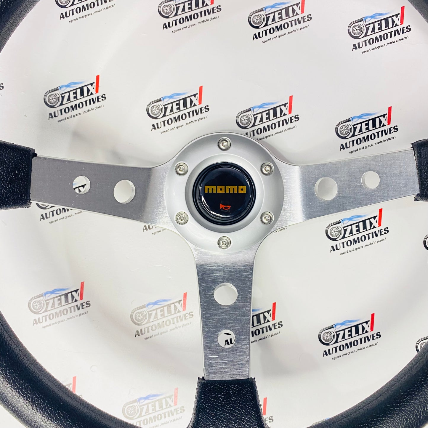 MOMO Deep Dish 14-Inch Steering Wheel | Universal Racing Design in Multiple Colours