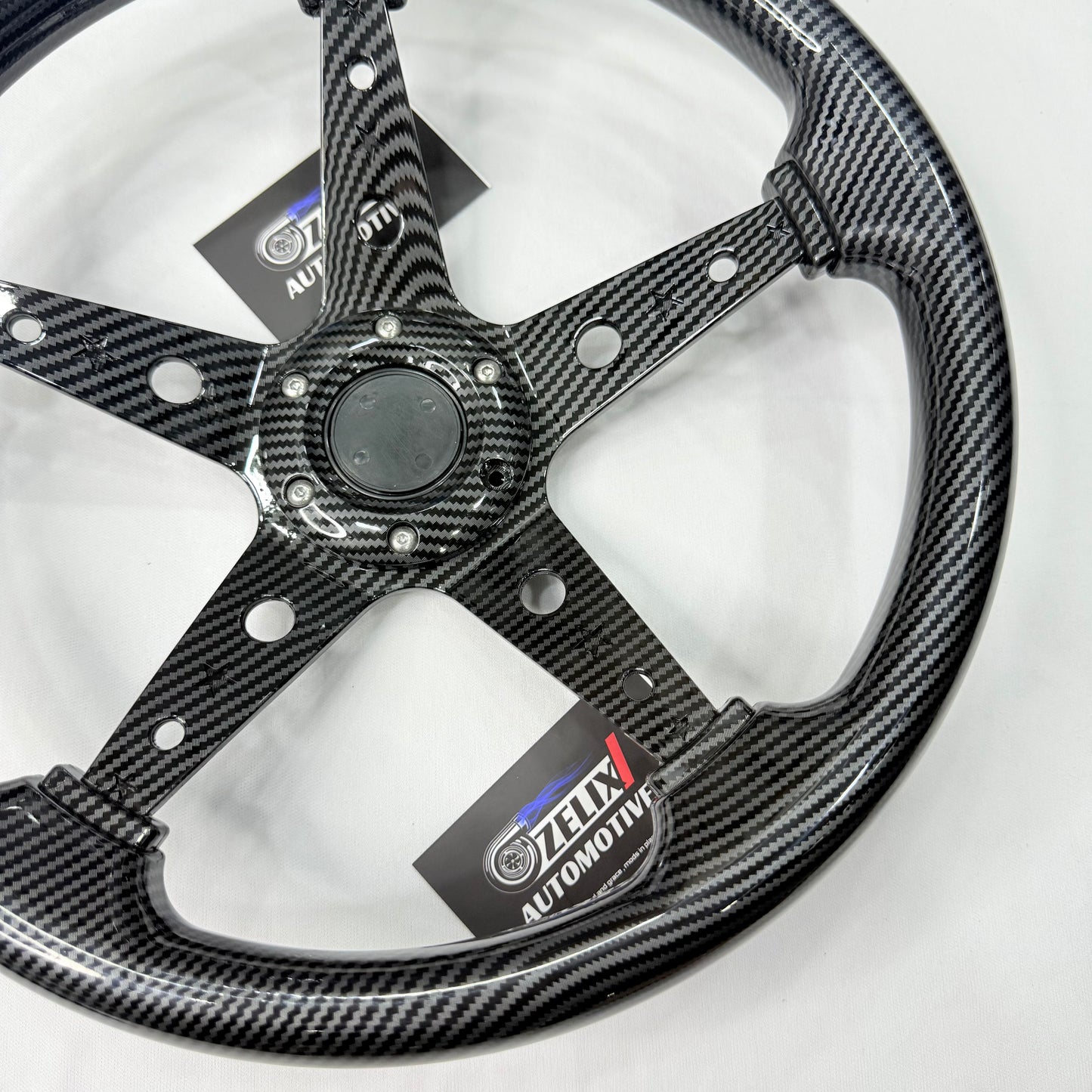 SPARCO 14 Inch 5 Spoke Carbon Steering Wheel