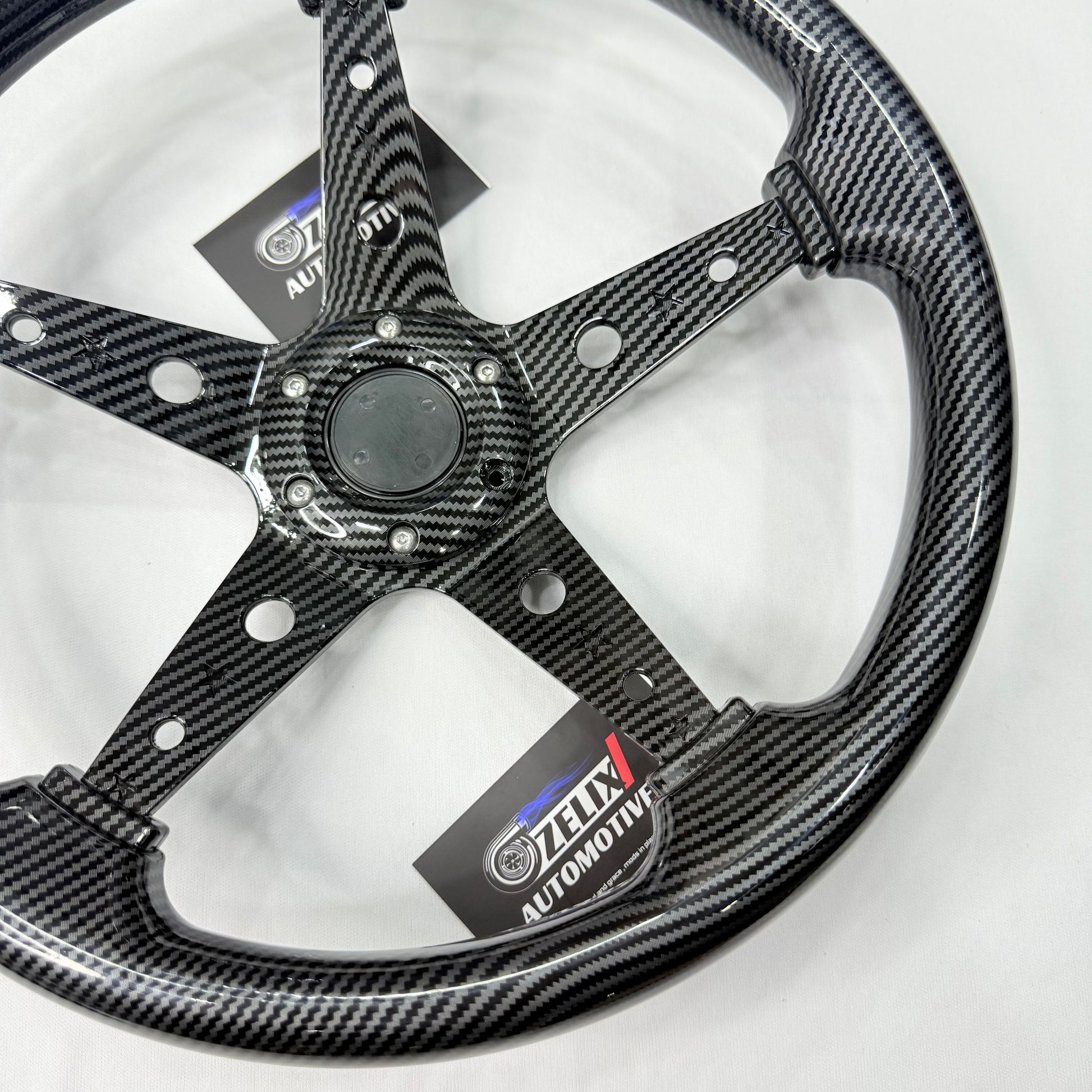 Premium 5-spoke carbon steering wheel