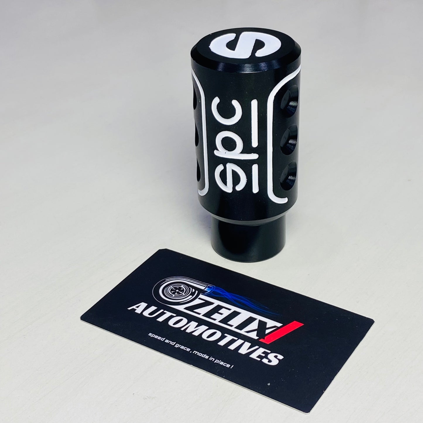 Sparco Gear Shift Knob in Black and White Color