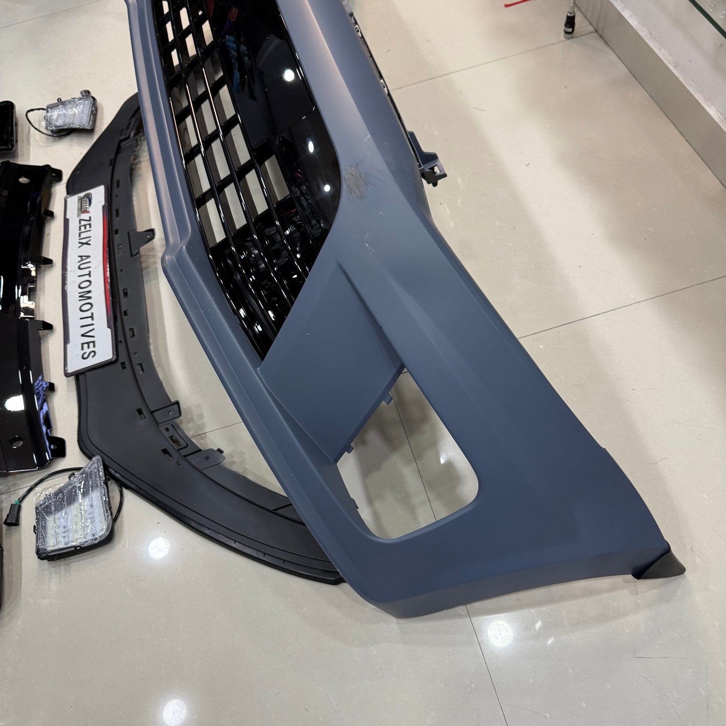 Polo And Vento WRC Front Bumper Kit With DRLs | Aftermarket