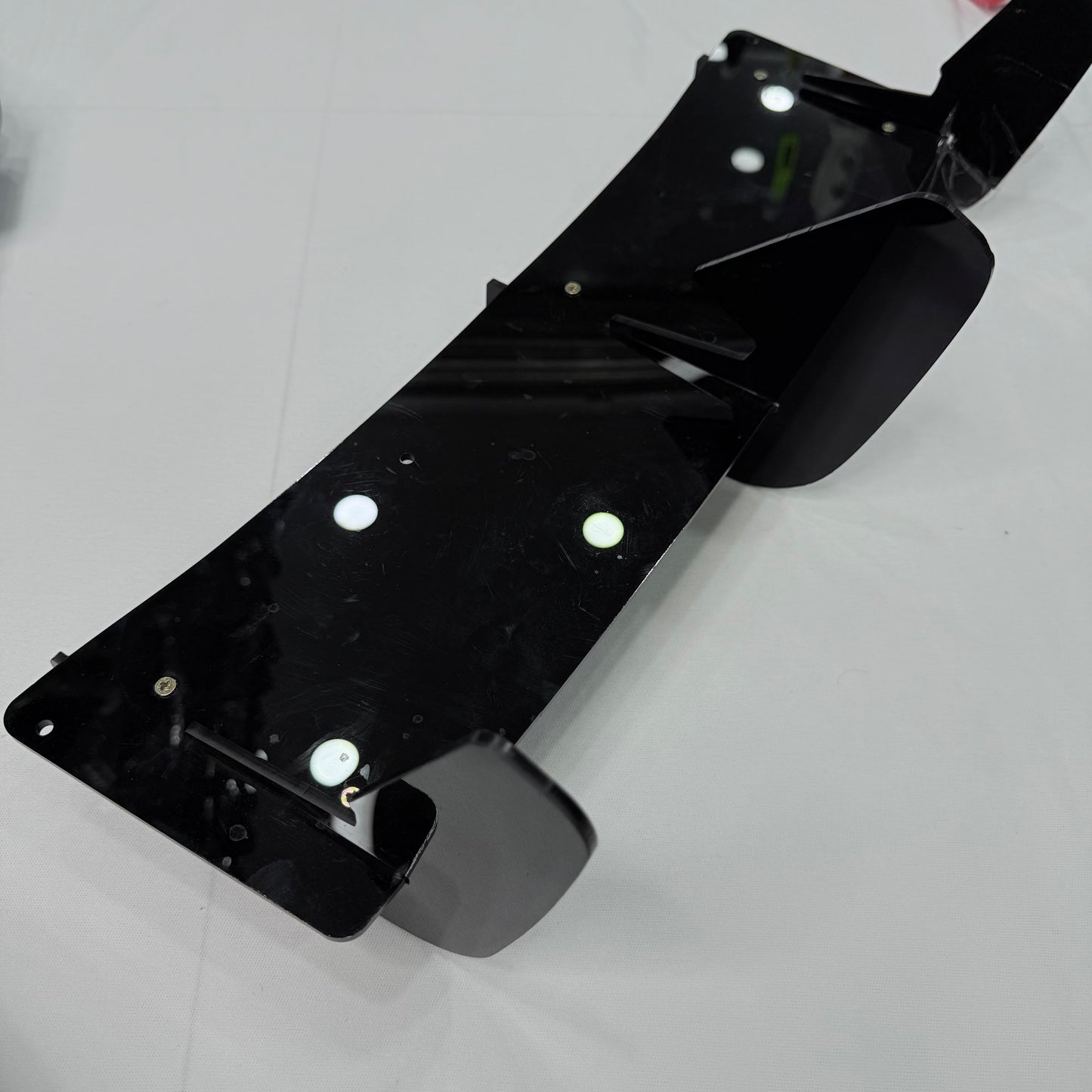 VW Polo 3 Fin Diffuser | Gloss Black | ABS