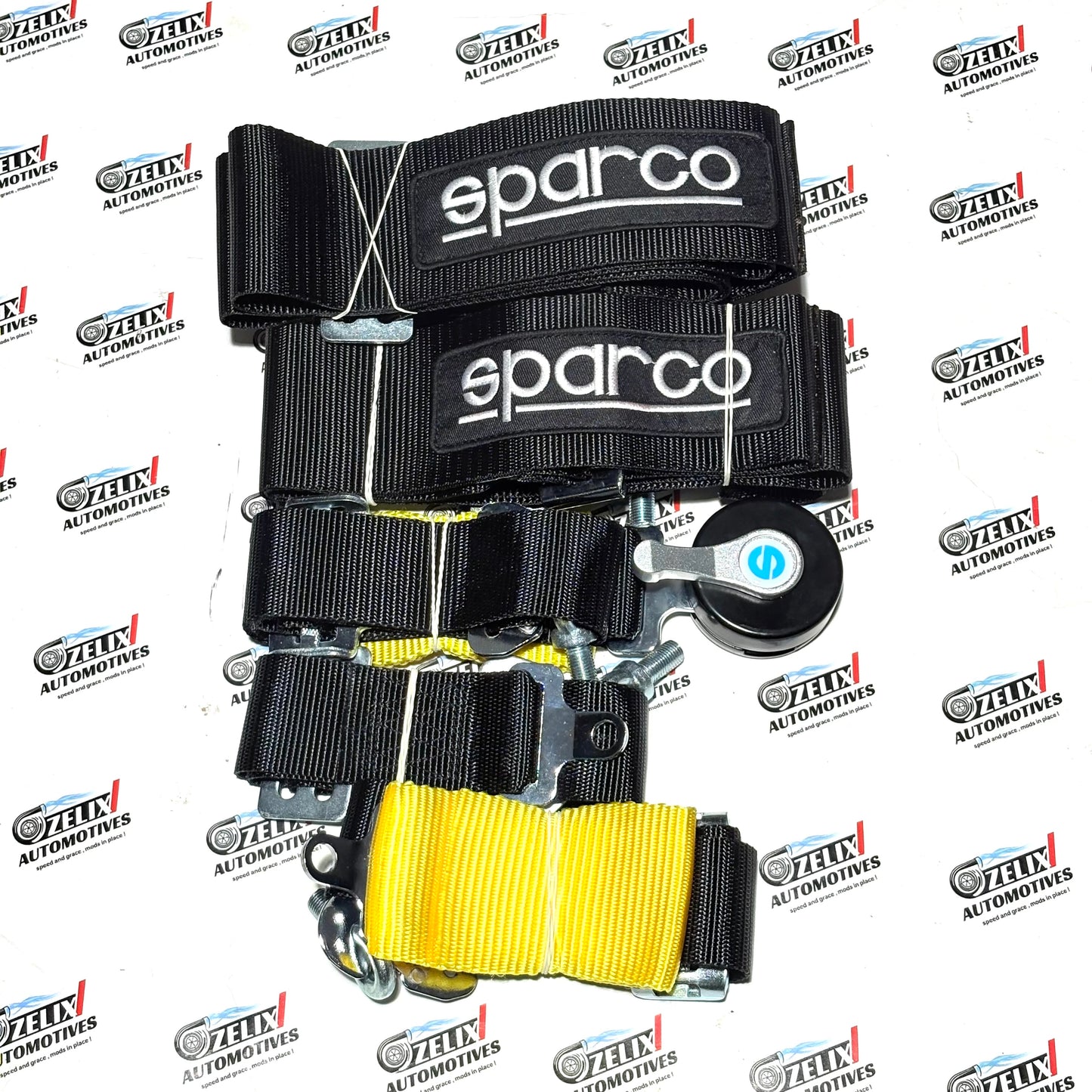 Sparco Racing Seat Belt 5-Point Harness | Premium Motorsport Safety in Colour Options