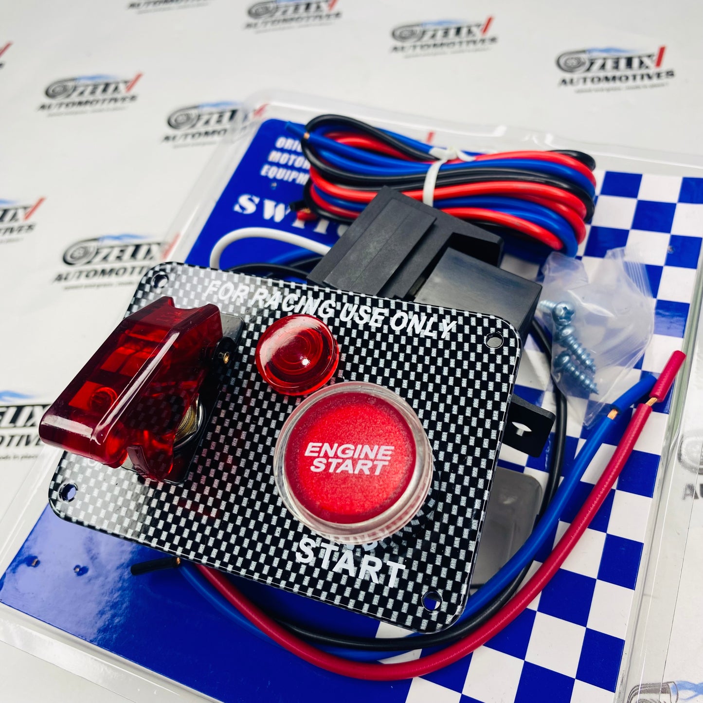 Durable & Stylish Engine Start Button for racing Cars