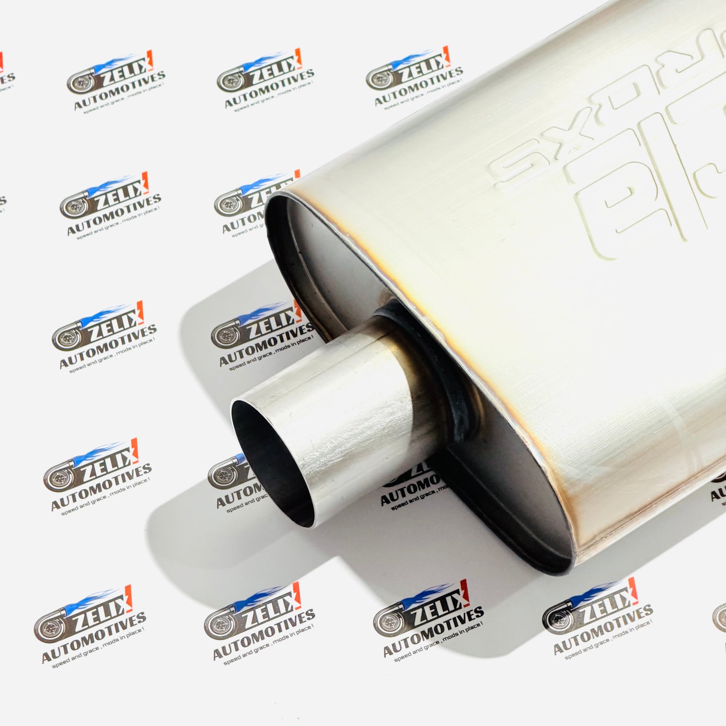 Borla ProXS Dual Exit Performance Resonator | Stainless Steel