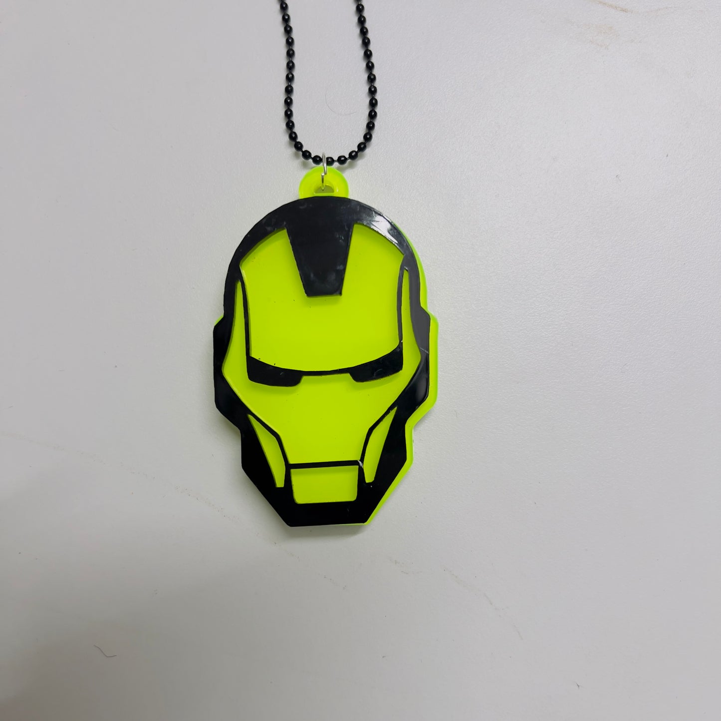 Fluorescent Green Car Mirror Hanging – Stylish Interior Accessory