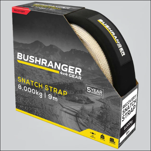 Mahindra Thar Bushranger Snatch Strap | Kinetic Recovery Strap