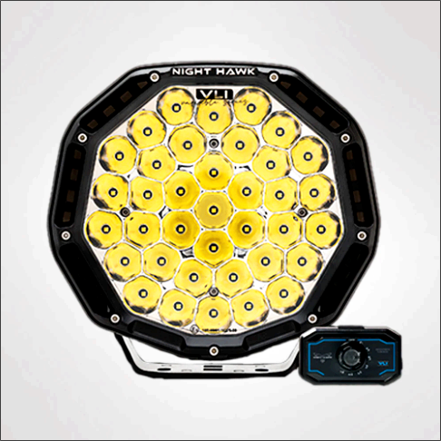 Mahindra Thar Bushranger Night Hawk VLI | 7-Inch LED Driving Lights