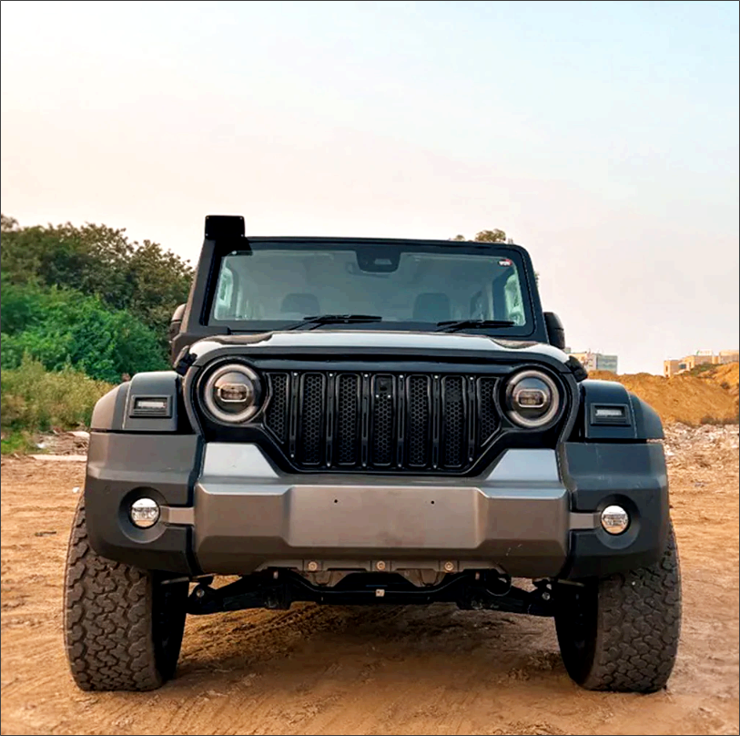 Thar Roxx Premium Dummy Snorkel | Build with Line-X Protection