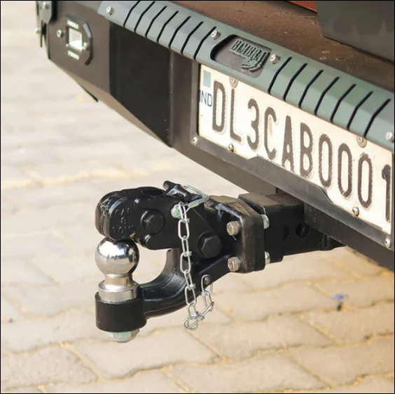 Pintle Ball Hitch for Tow Mount | Heavy-Duty Towing and Recovery Attachment