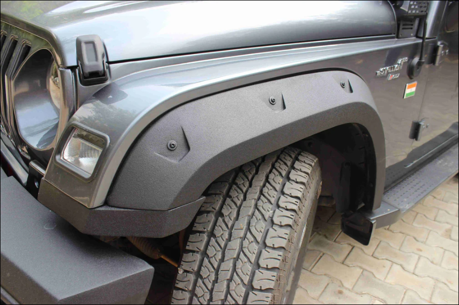 Mahindra Thar Wheel Arches 4-Inch | Premium Fenders Set of -4