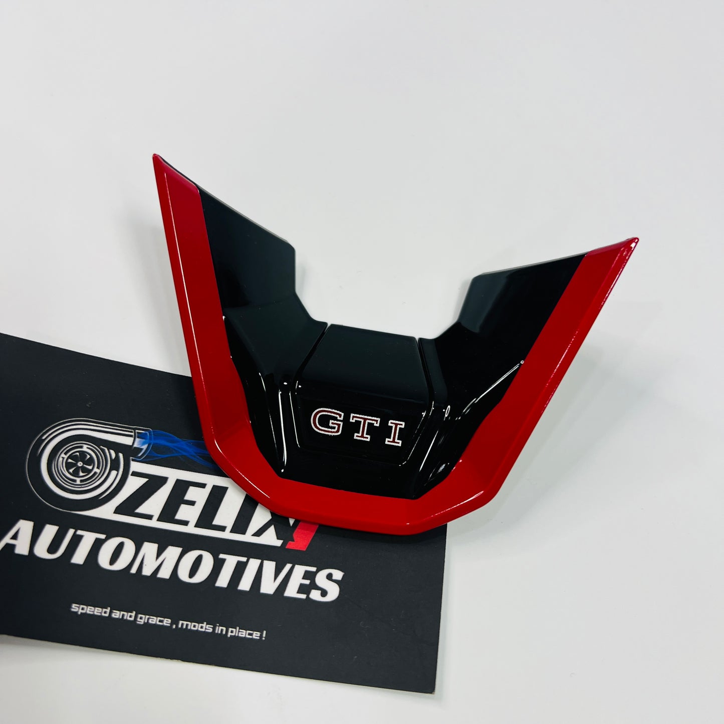 Volkswagen Virtus Steering Wheel Trim GTI Badge