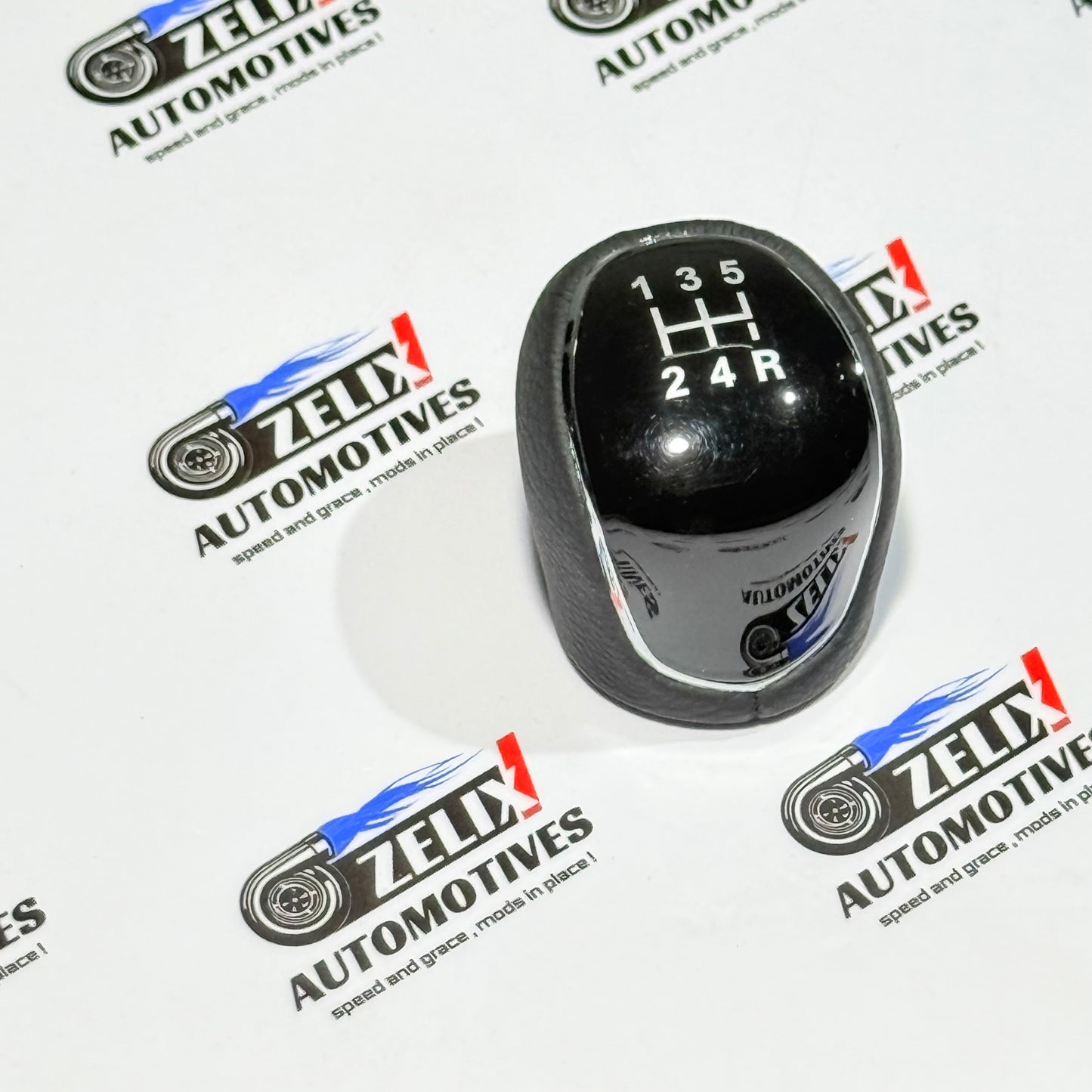 Ford Figo Aspire OEM-Style Aftermarket Gear Knob | Premium Leather Finish