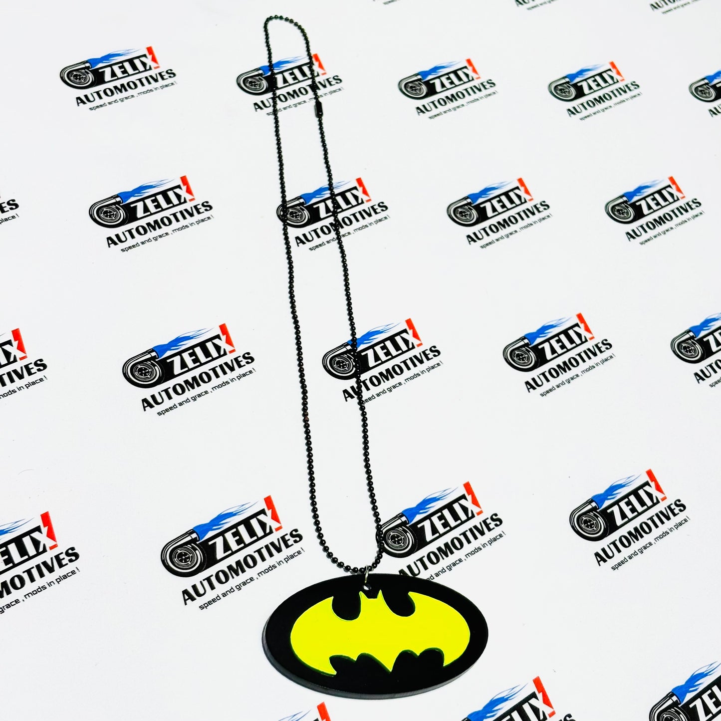 Fluorescent Green Car Mirror Hanging – Stylish Interior Accessory