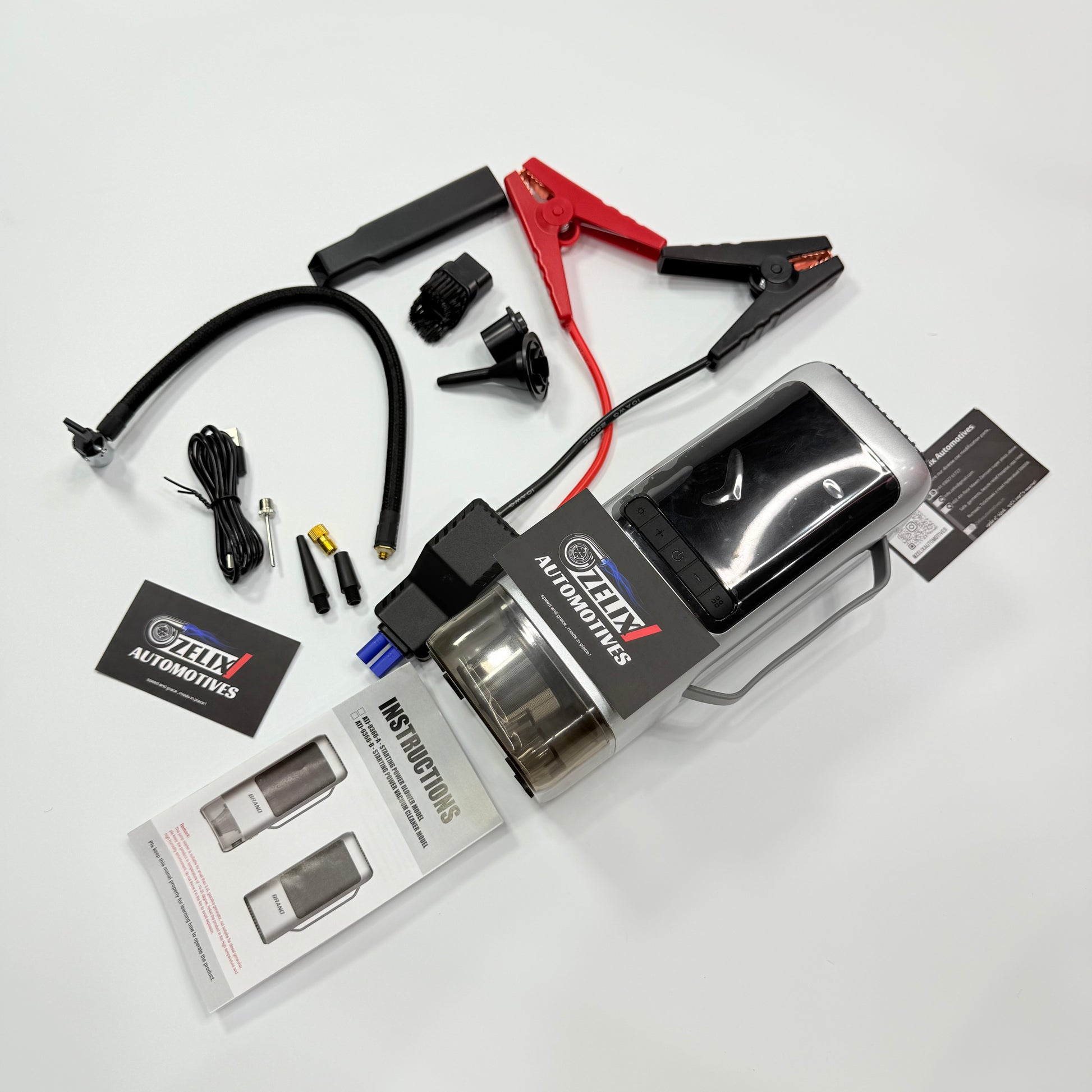 Portable Car Jump Starter and Emergency