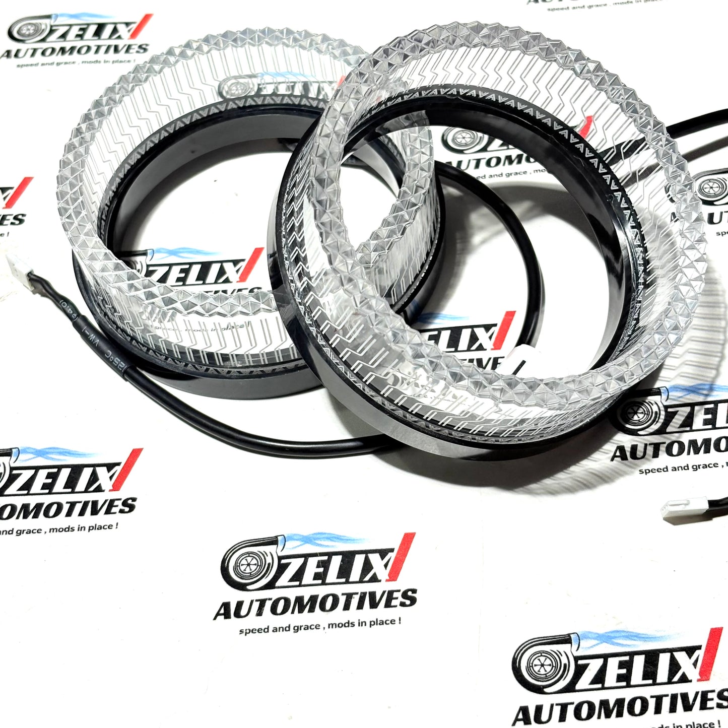 Universal Angel Eyes Halo Ring DRL Kit – Premium LED Headlight Aftermarket