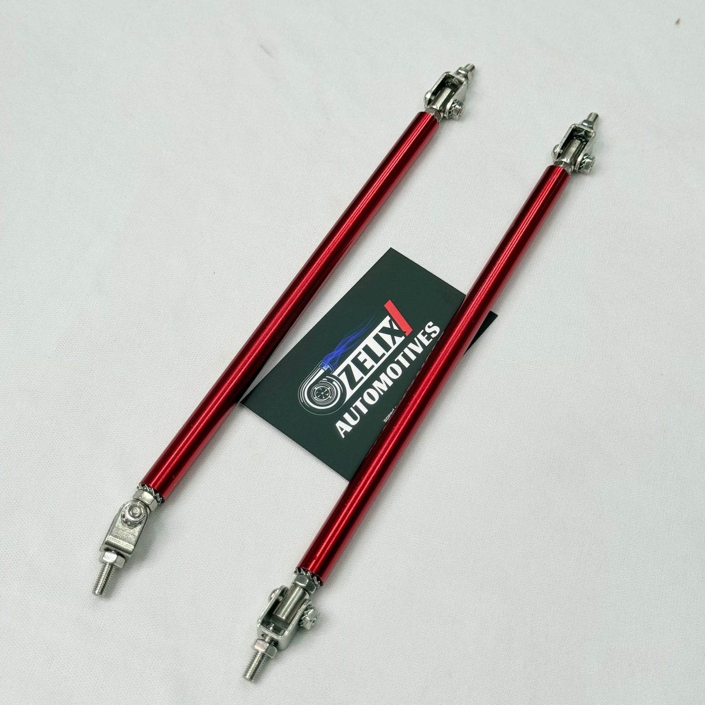 Universal Adjustable Front Splitter Support Rods | Aftermarket Bumper Strut Bars