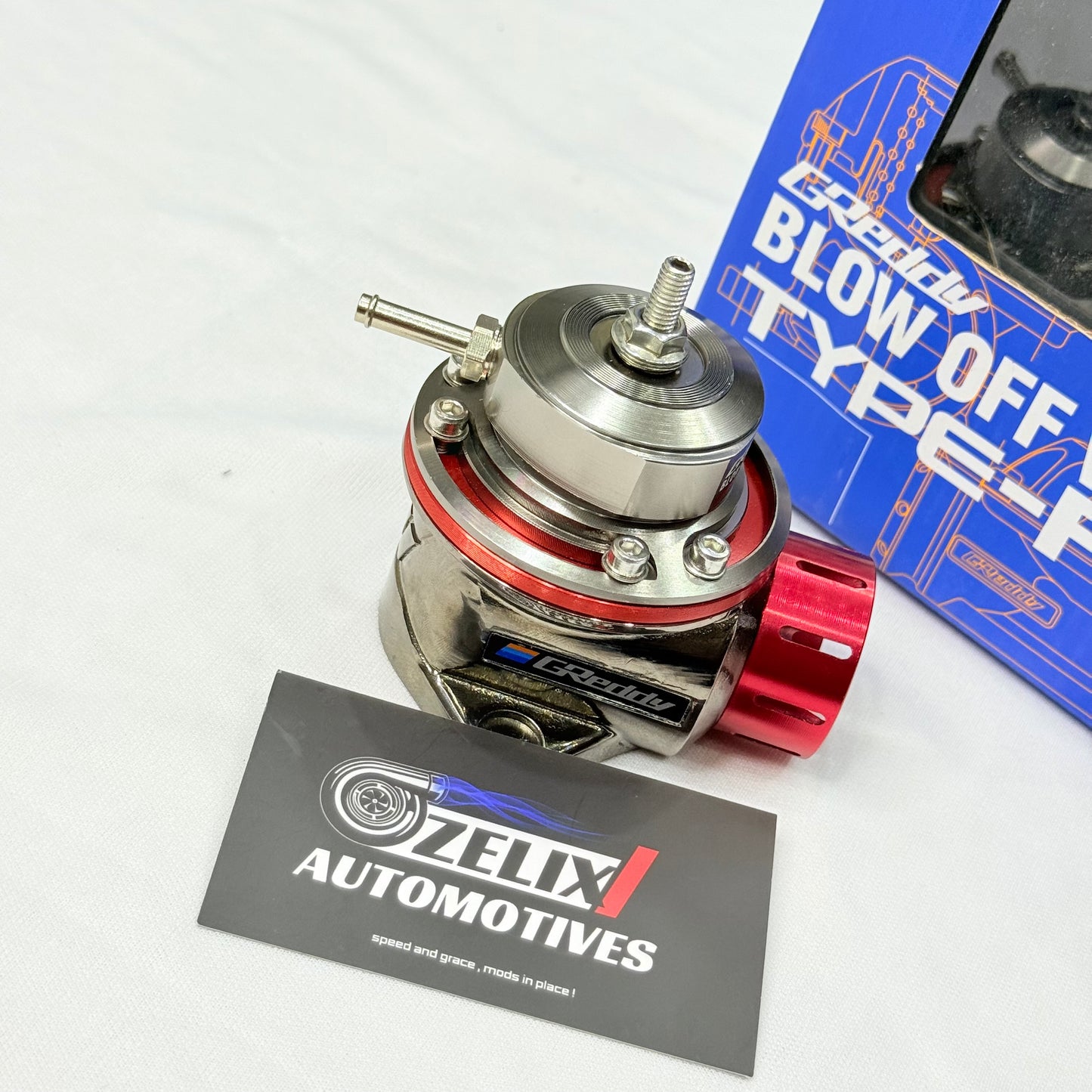 GReddy Type RZ Aftermarket Blow-Off Valve | High-Performance Universal Turbo BOV