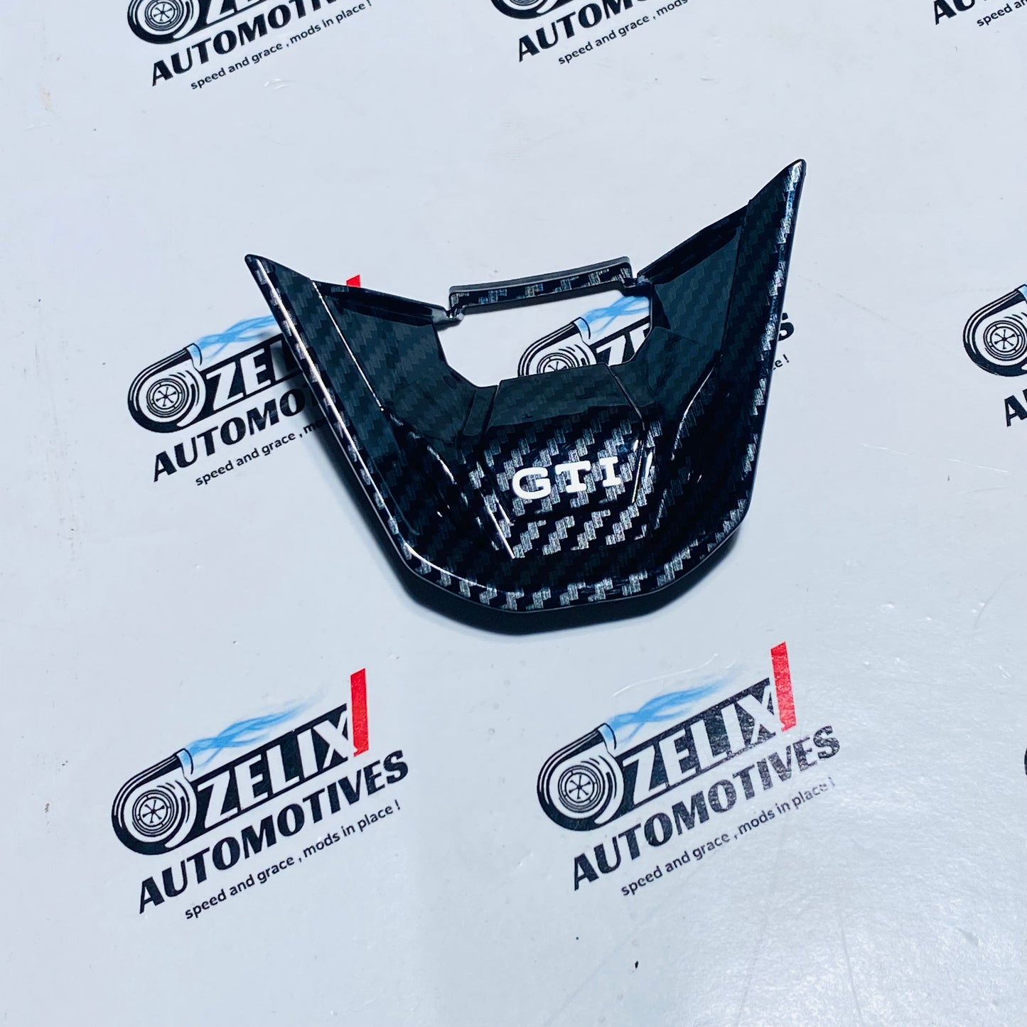 Volkswagen Virtus Steering Wheel Trim with GTI Badge | Premium Aftermarket