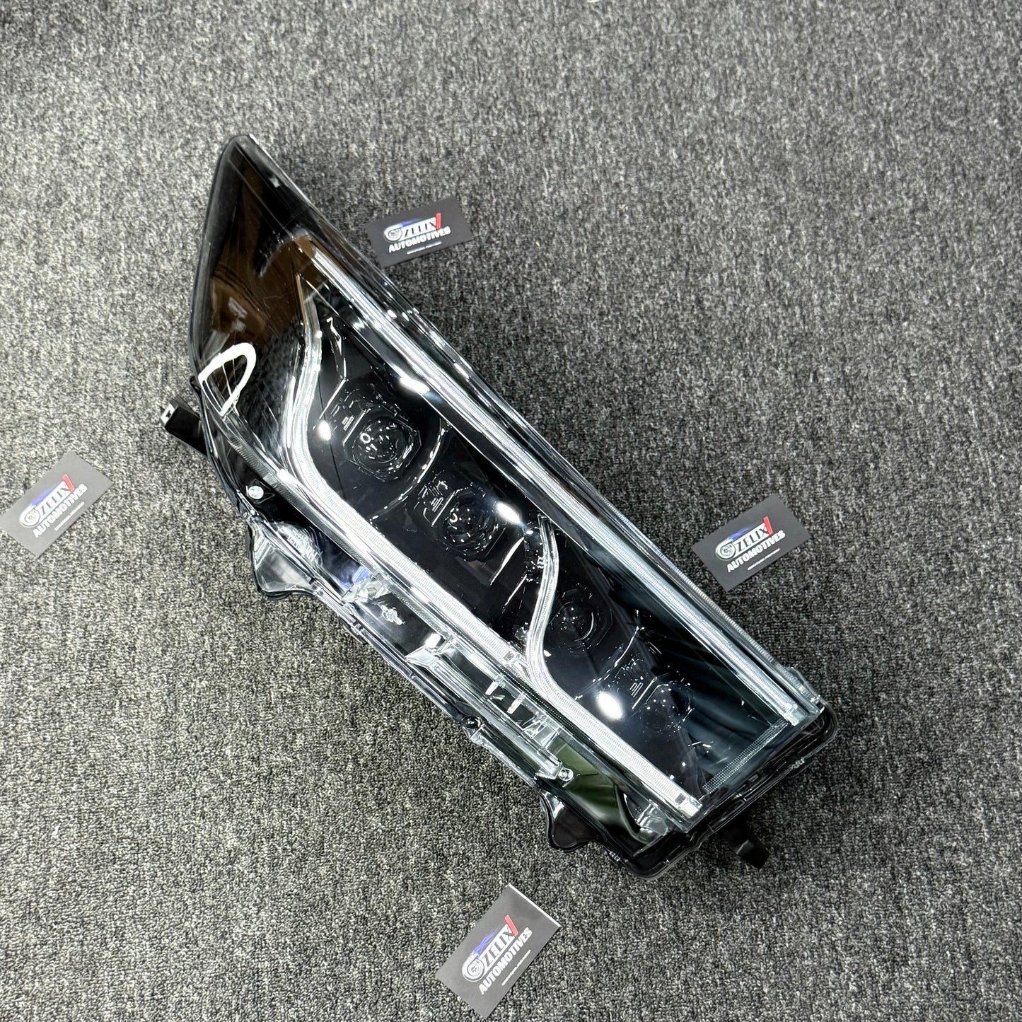 Innova Crysta Buggati Style Headlights | Aftermarket Car LED Headlamp Set.