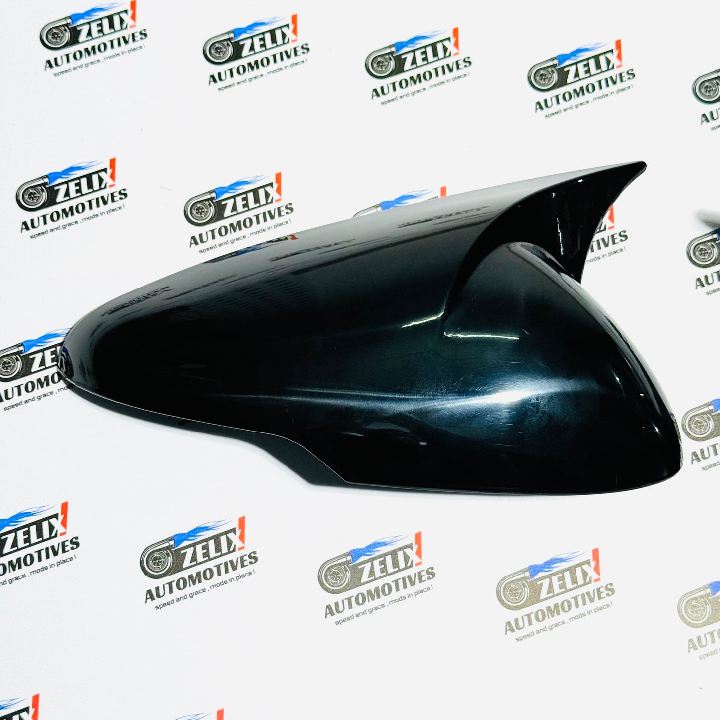 Mahindra XUV 3XO Batman Style Mirror Covers | premium Gloss Black Finish Fits (2024+) Models