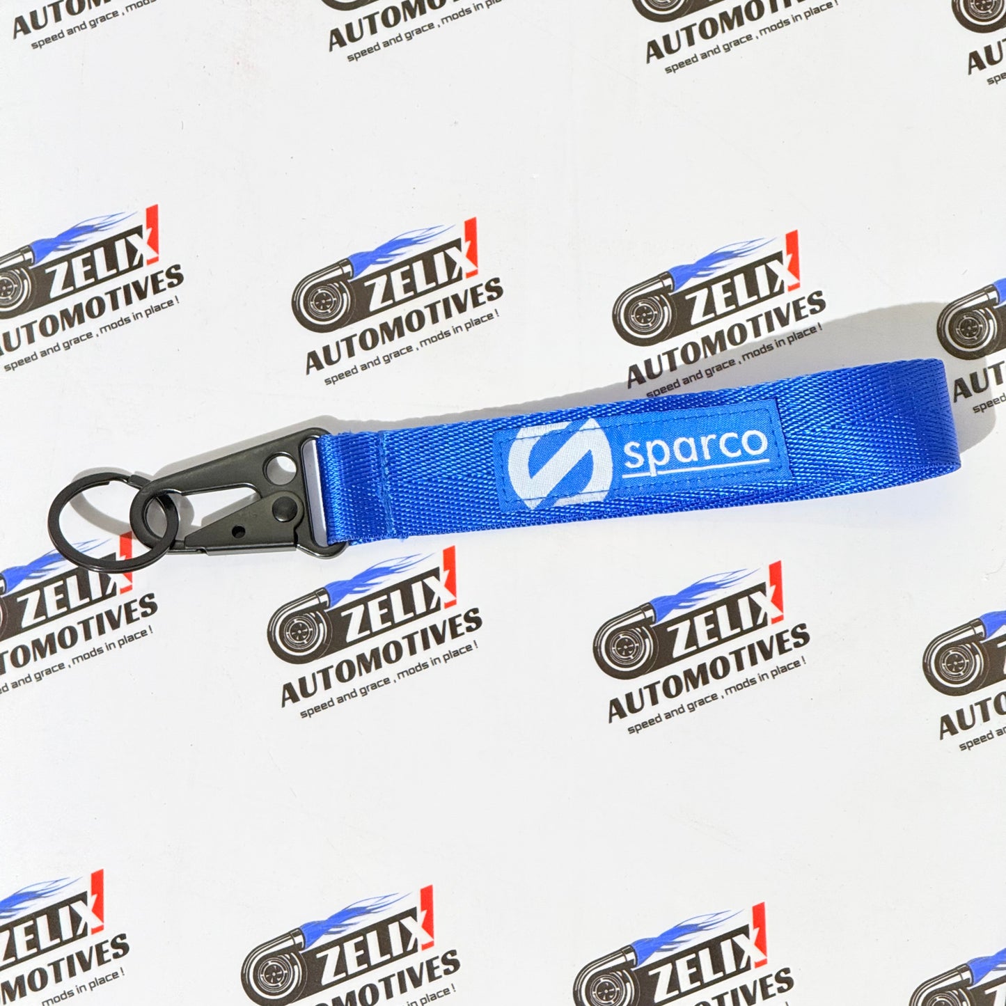 Sparco Keychain | Motorsport Edition Yellow/Blue Colour Options