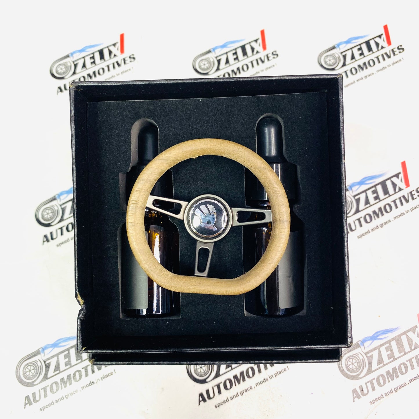 Steering Wheel Style Magnetic AC Vent Perfume