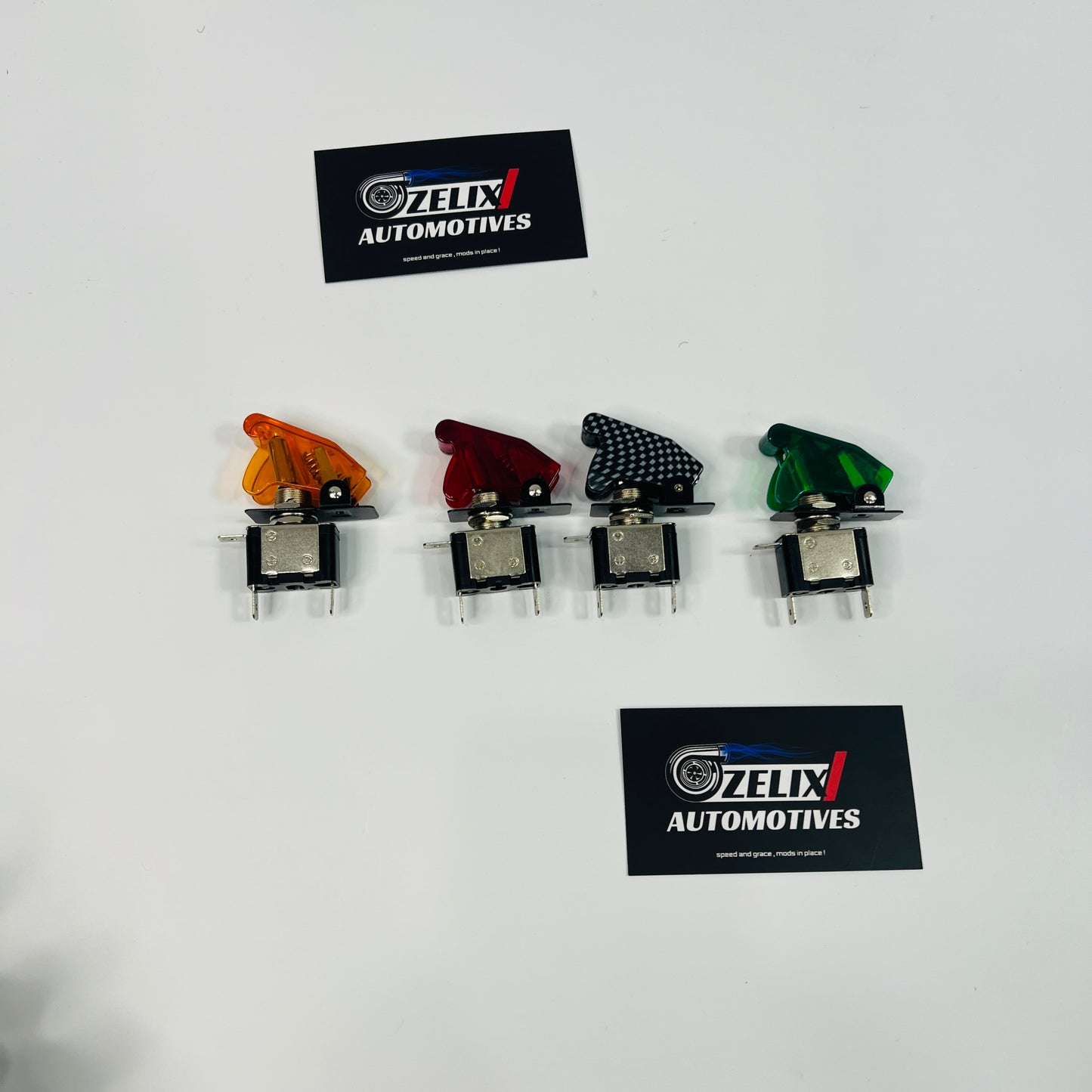 Toggle Switch – Universal  Aircraft Style ON/OFF Switch in Multiple Colors