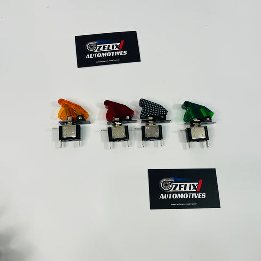 Toggle Switch – Universal  Aircraft Style ON/OFF Switch in Multiple Colors