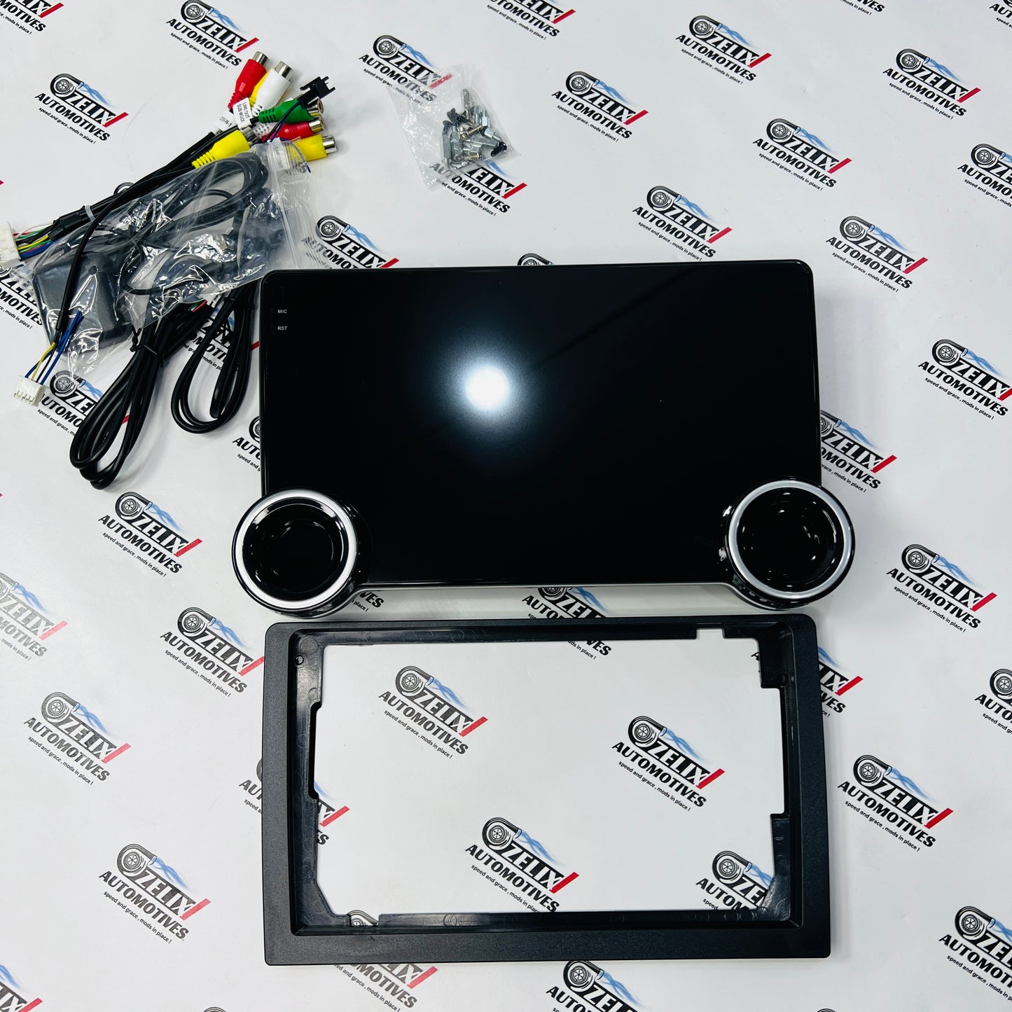 Diamond X80 | 10.1 Inch And 11.5 Inch Android QLED Car Stereo System With Dual Knobs