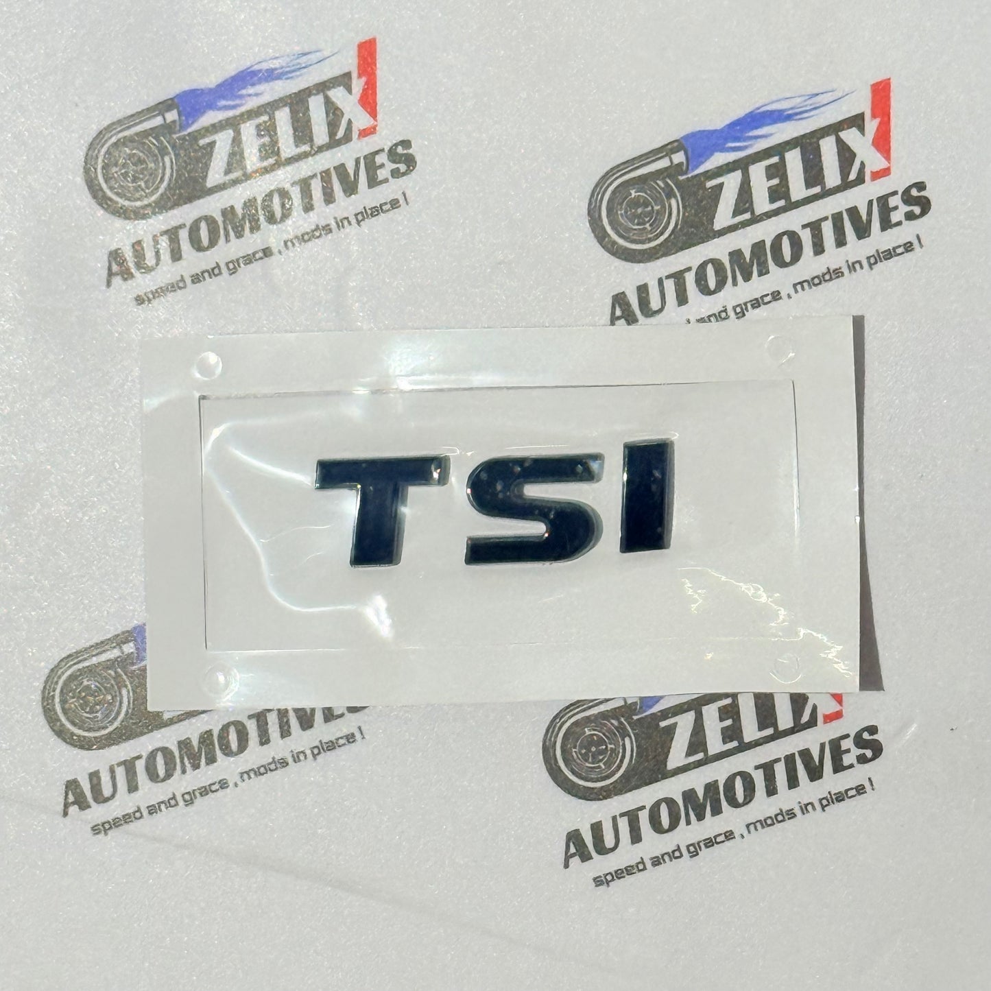 TSI Rear Emblem Sticker | OEM-Type Multiple Colour Options