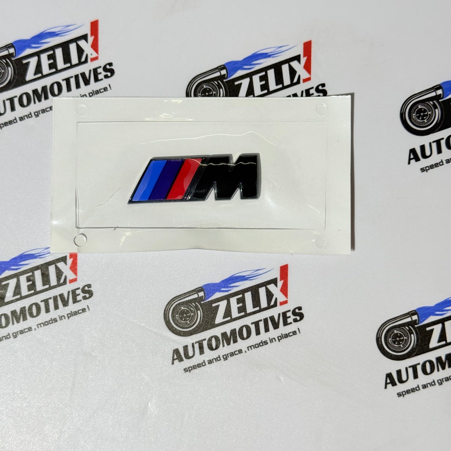 Fender Sticker M-Performance Style | OEM-Design Chrome/Black Colour Options