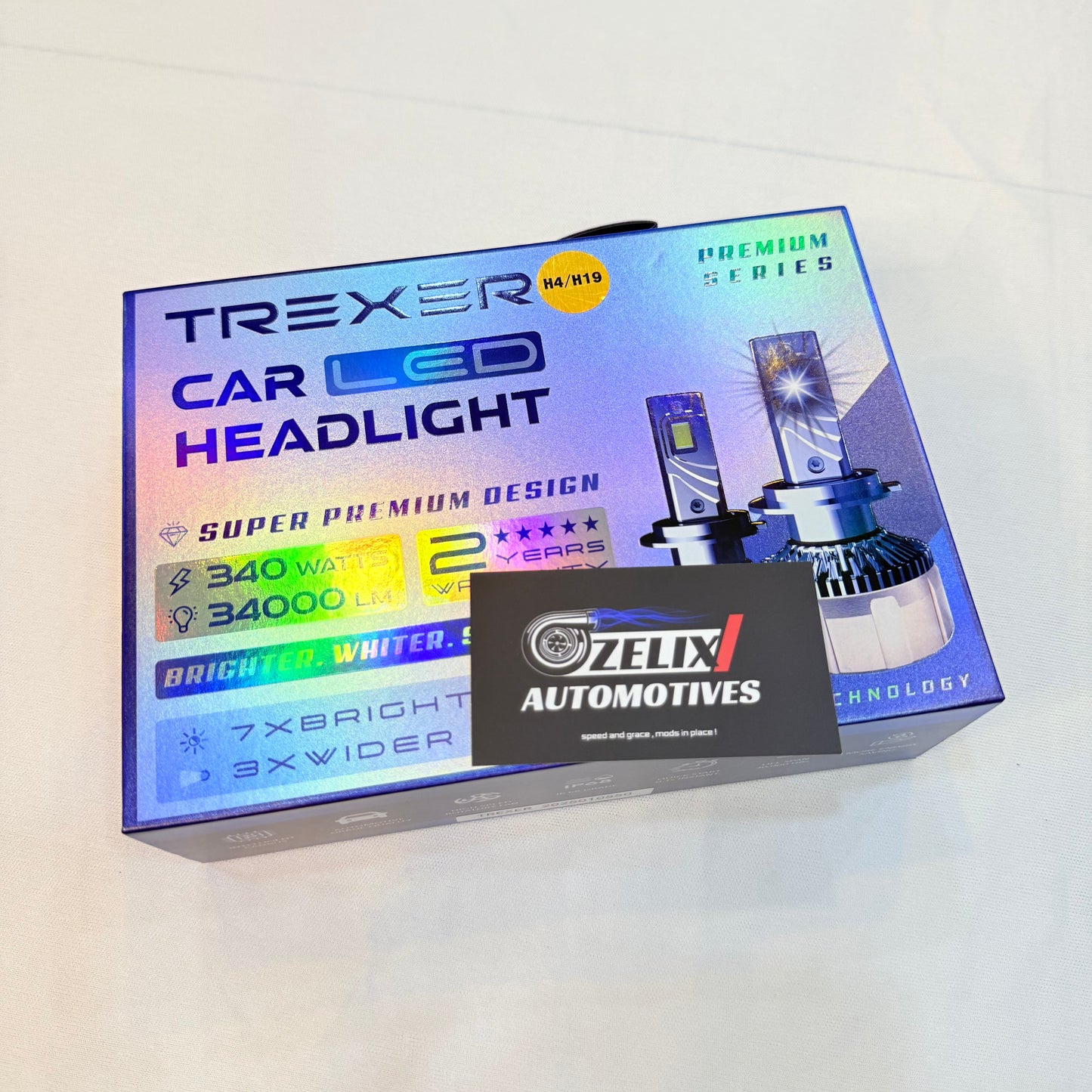 Trexer 340 Watts Headlight LED Bulbs
